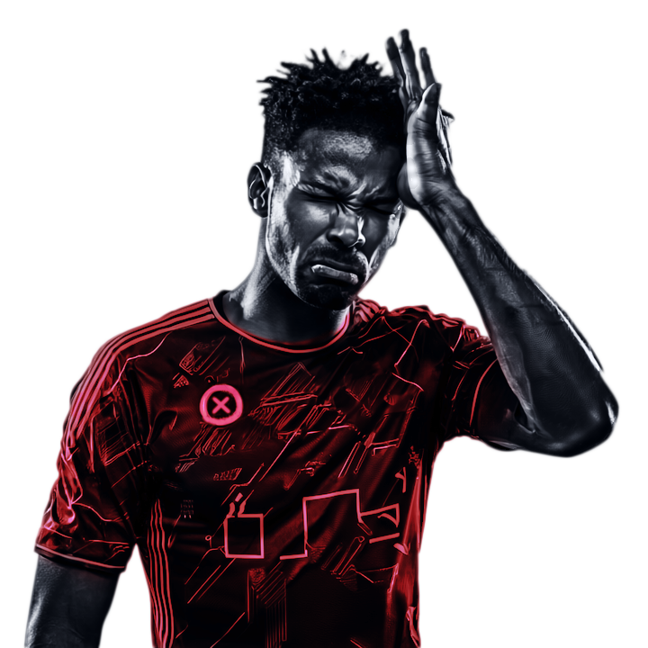Frustrated player